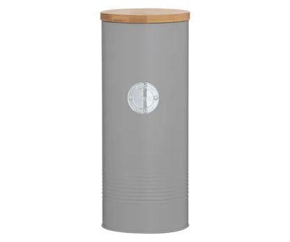 Sublimez votre cuisine avec notre Bocal à Pâtes Gris Living | Solution de Rangement Élégante.