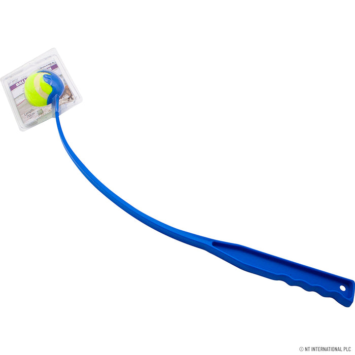 72cm Pet Tennis Ball Launcher - DB: Fun Fetch Toy for Dogs.