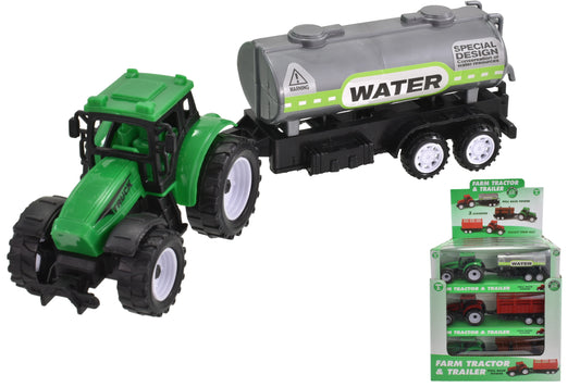 Get Your Plastic Tractor with Trailer