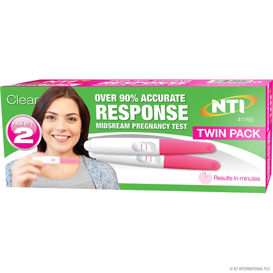 2pc Midstream Pregnancy Test Kit for Twins.