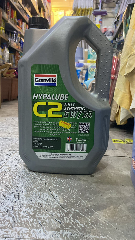 Hypalube Fully Synthetic Engine Oil - 5 Litres