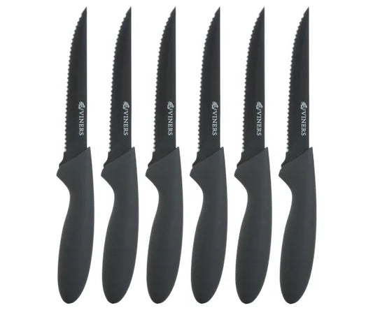 Upgrade Your Dining Experience with Our Everyday Set of 6 Steak Knives .