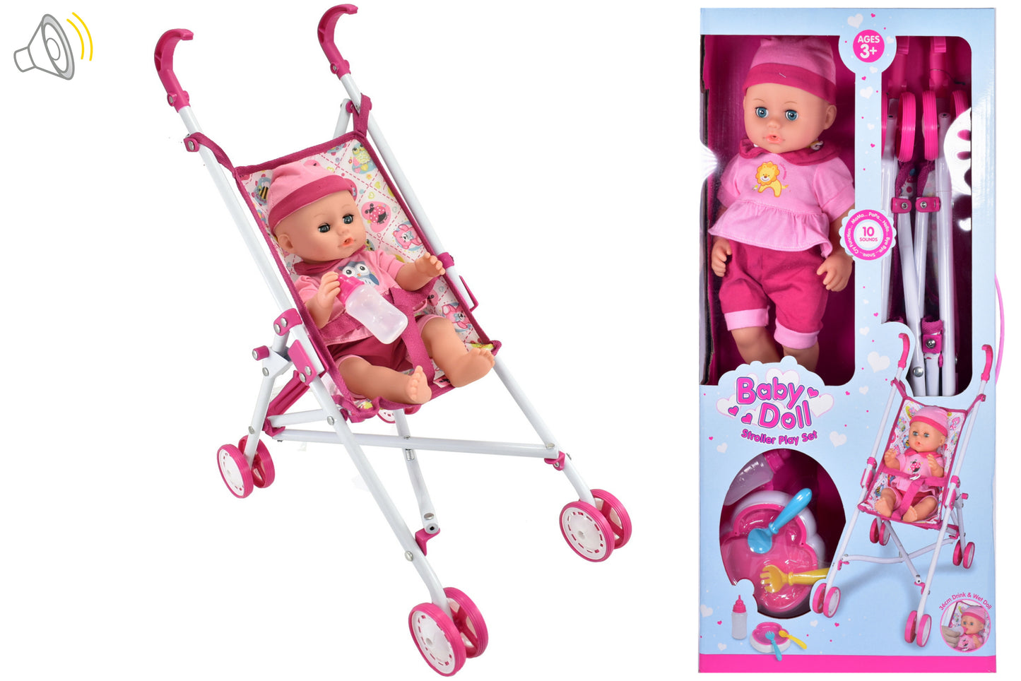 La parfaite poussette de poupée | Trouvez des jouets de qualité pour faire semblant