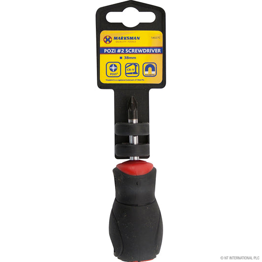 Pozi #2 Screwdriver - Single Must-Have Tool for DIY Projects