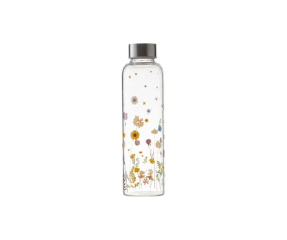 Bouteille en verre Botanics 600 ml : Solution d'hydratation écologique.