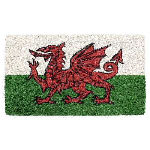 Paillasson Coco Latex Premium motif Dragon Gallois | 40x70cm.