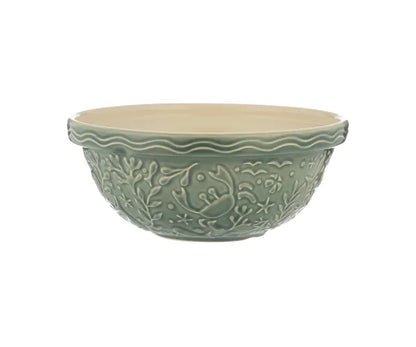 Bol mélangeur Gris Crabe 26 cm Nautique S18 : des ustensiles de cuisine élégants pour une touche côtière.