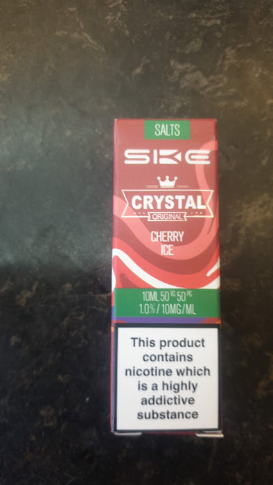Crystal Original Cherry Ice Refreshingly Sweet & Cool