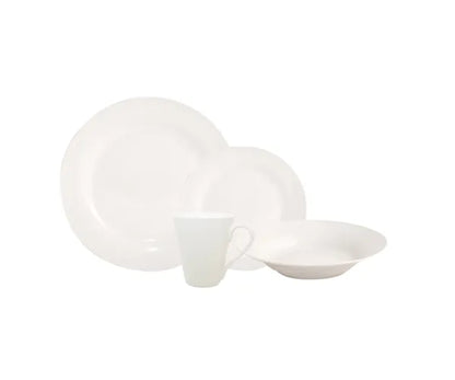 Sublimez votre expérience culinaire avec le service de table Milan Rim 16 pièces – Coffret cadeau.