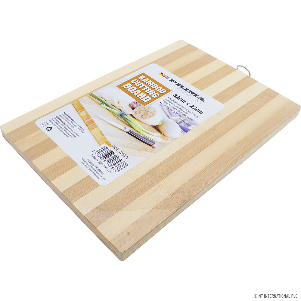 Planche à Découper Premium en Bambou 32 x 22cm - Essentiel de Cuisine Durable pour une Cuisine de Précision