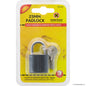 25mm Black Iron Padlock - Durable and Reliable