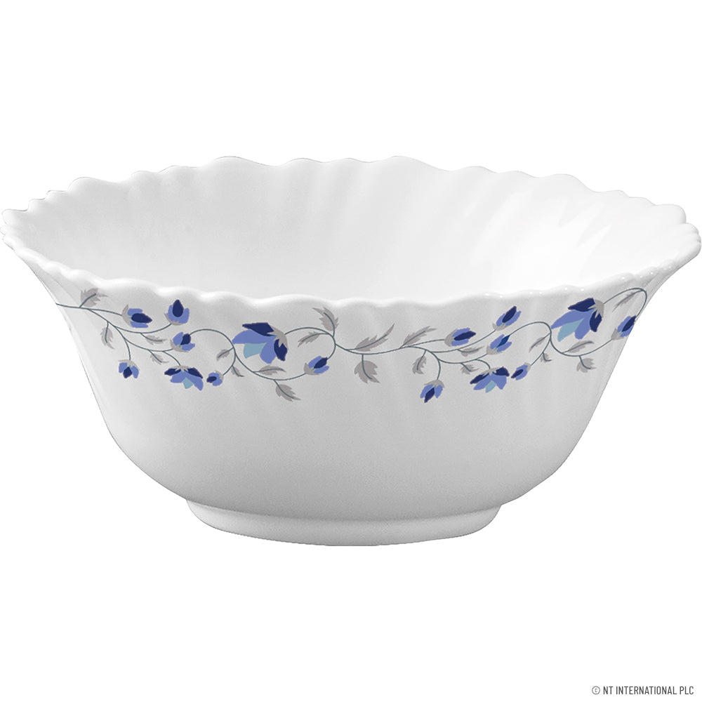 Découvrez l'élégance avec le bol végétal Classique en Bleu Mystique - Parfait pour des repas raffinés.