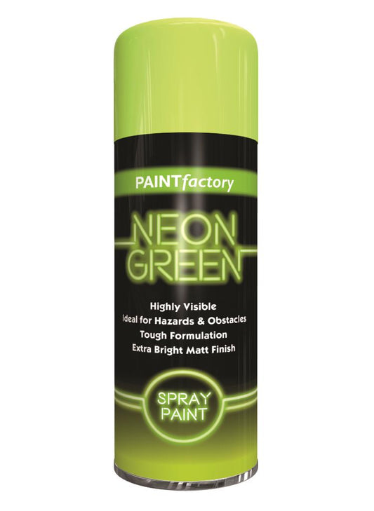 Vibrant PF Neon Green Spray Paint 400ml for Bold and Brilliant DIY Projects