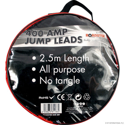 Câbles de démarrage 400 A - 2,5 m