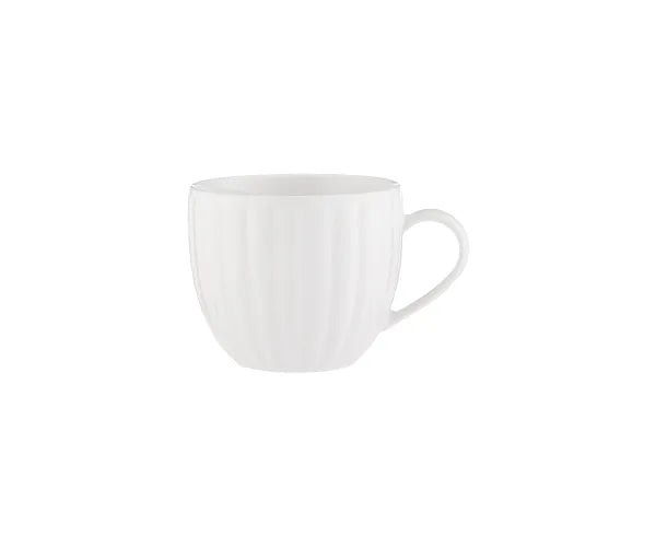 Grande tasse de luxe blanche 460ml Idéale pour votre rituel matinal