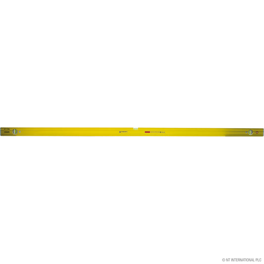 72" / 180cm x 1.5mm Ribbed Spirit Level for Accurate Measurements