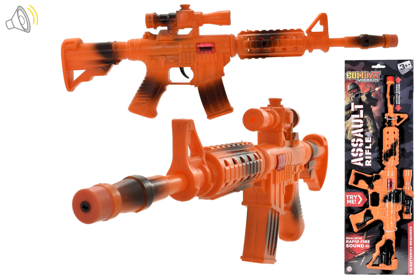 Fusil d'assaut à friction innovant avec canon mobile dynamique