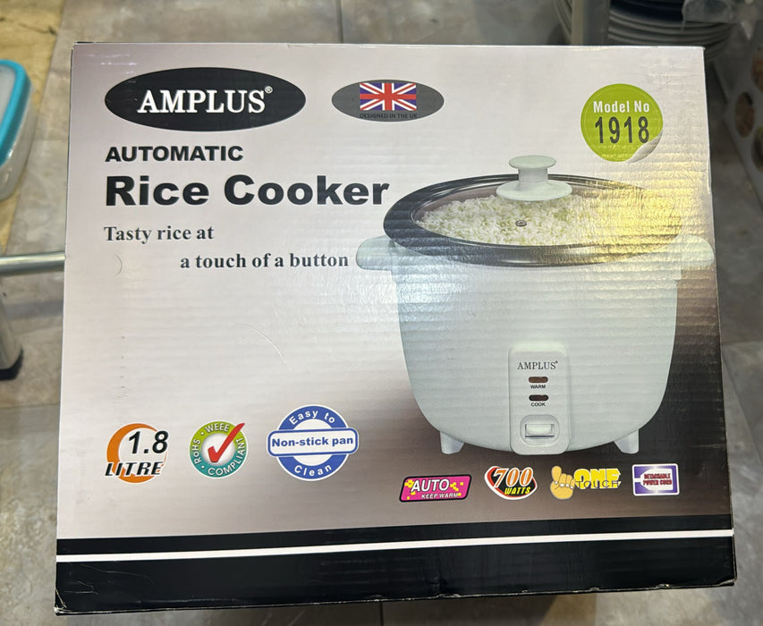 Automatic Rice Cooker Delicious Rice at the Touch of a Button