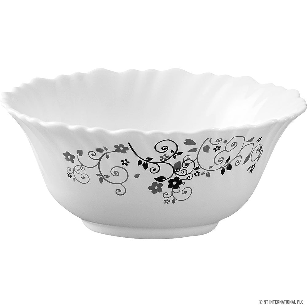 Sublimez votre expérience culinaire avec le saladier Classique Végétarien en noir Mystrio.
