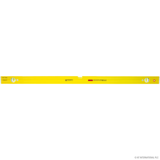 48" / 120cm x 1.5mm Ribbed Spirit Level for Accurate Measurements