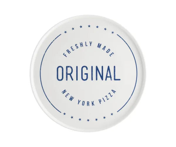 Améliorez votre expérience culinaire avec notre assiette à pizza World Foods New York de 31 cm.