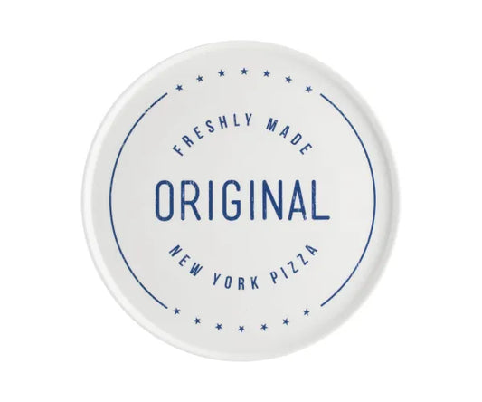 Améliorez votre expérience culinaire avec notre assiette à pizza World Foods New York de 31 cm.