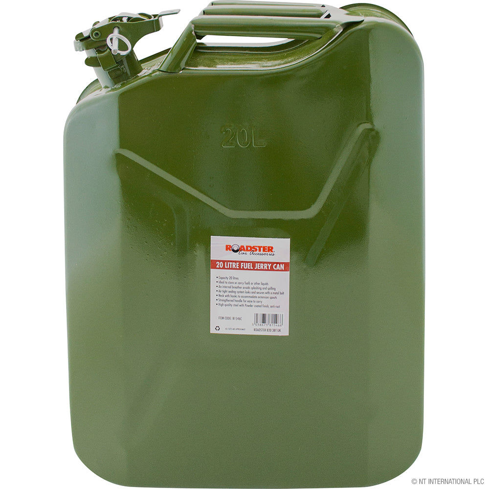 Durable 20L Fuel Metal Jerry Can for Petrol and Diesel