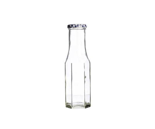 Découvrez notre élégante bouteille hexagonale à capuchon twist 250 ml | Parfaite pour vos besoins d'emballage.