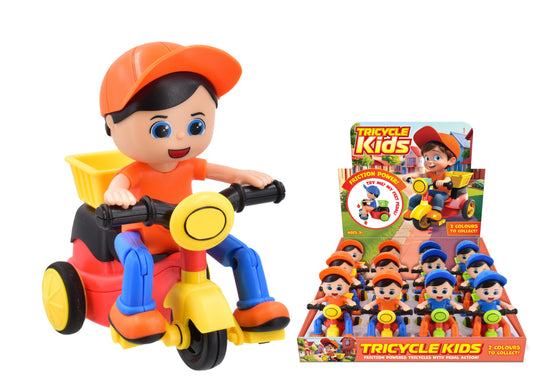 Premium Boy On Friction Tri-Cycle