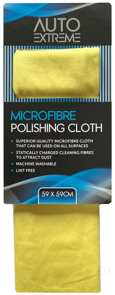 Chiffon de polissage en microfibre de qualité supérieure pour une brillance éclatante | Idéal pour le nettoyage et le lustrage