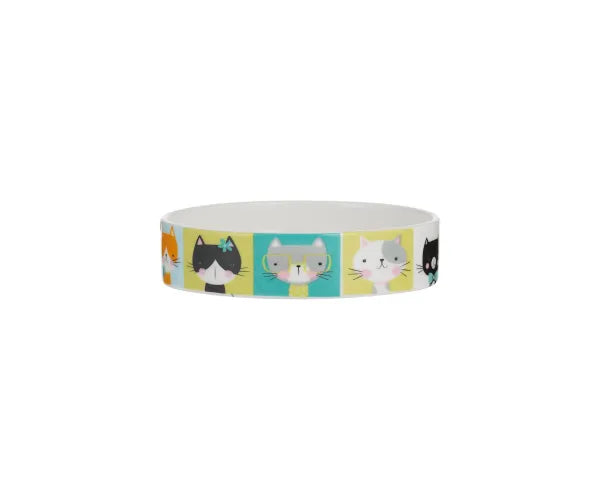 Pawtrait Gamelle pour chat 13x3cm : Des gamelles élégantes et fonctionnelles pour votre ami félin.