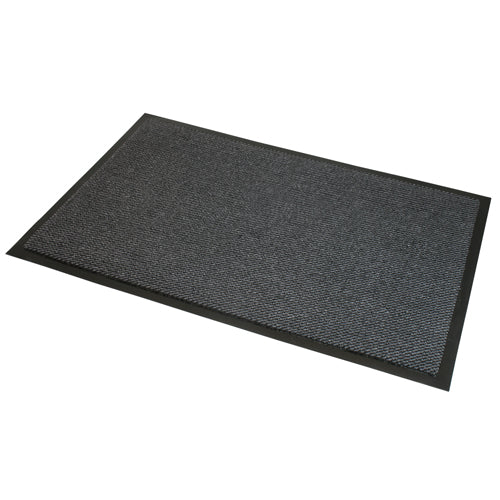 Enhance Your Entryway with the Commodore Grey/Black Barrier Mat .