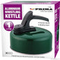 1L Whistling Kettle in Green/Black - Premium Quality Tea Kettle