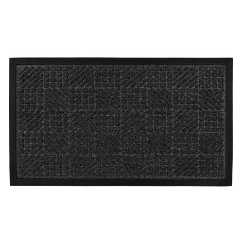 Paillasson en caoutchouc Firth - Anthracite 40x70cm.