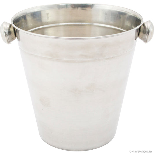Seau à glace élégant de 14 cm en acier inoxydable de qualité supérieure