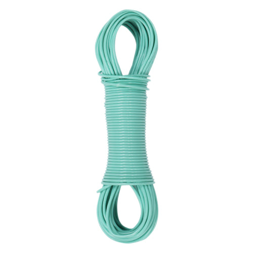 Corde à Linge de 20 m en Acier Enduit de PVC Durable – Aqua.