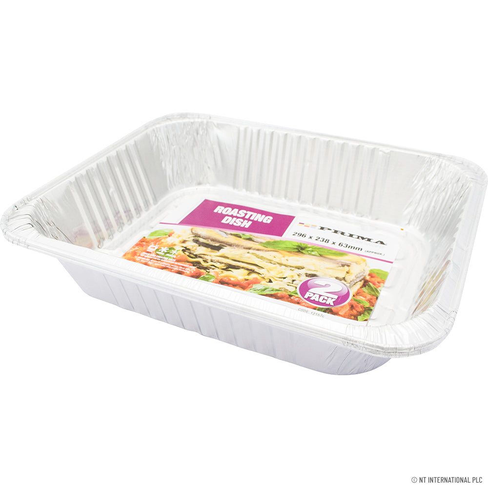 Plat de cuisson double en aluminium : barquettes en aluminium résistantes pour une cuisson parfaite