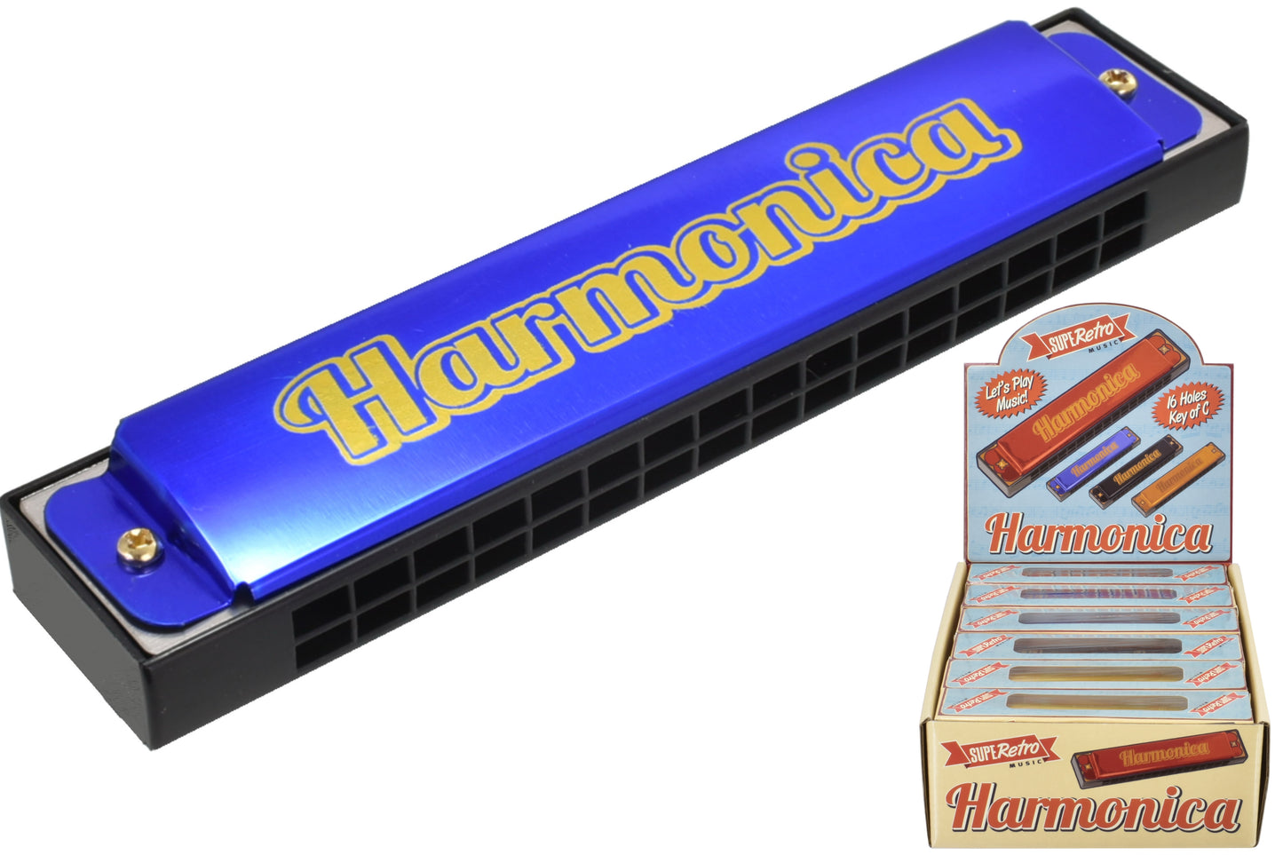 Harmonica haut de gamme à 16 trous : enrichissez votre répertoire musical