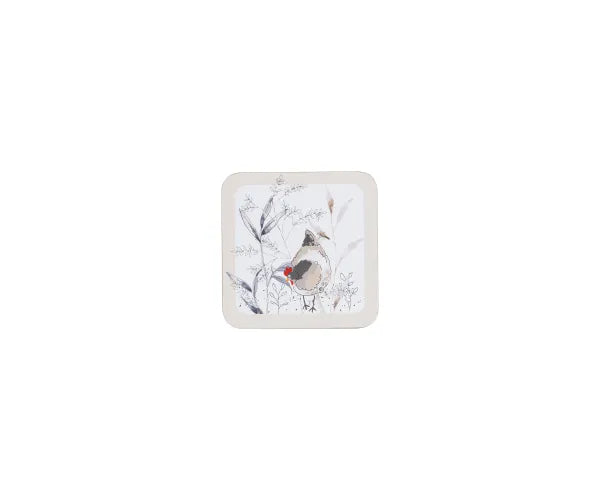 Dessous de verres « Poules de campagne » – Lot de 4
