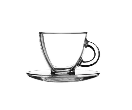 Améliorez votre expérience café Ensemble de 2 tasses à cappuccino et soucoupes 20cl