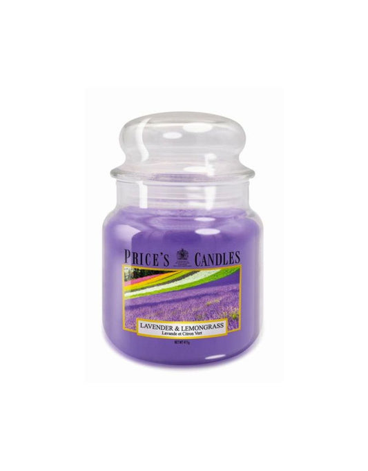 Bougie en petit pot lavande et citronnelle Price's
