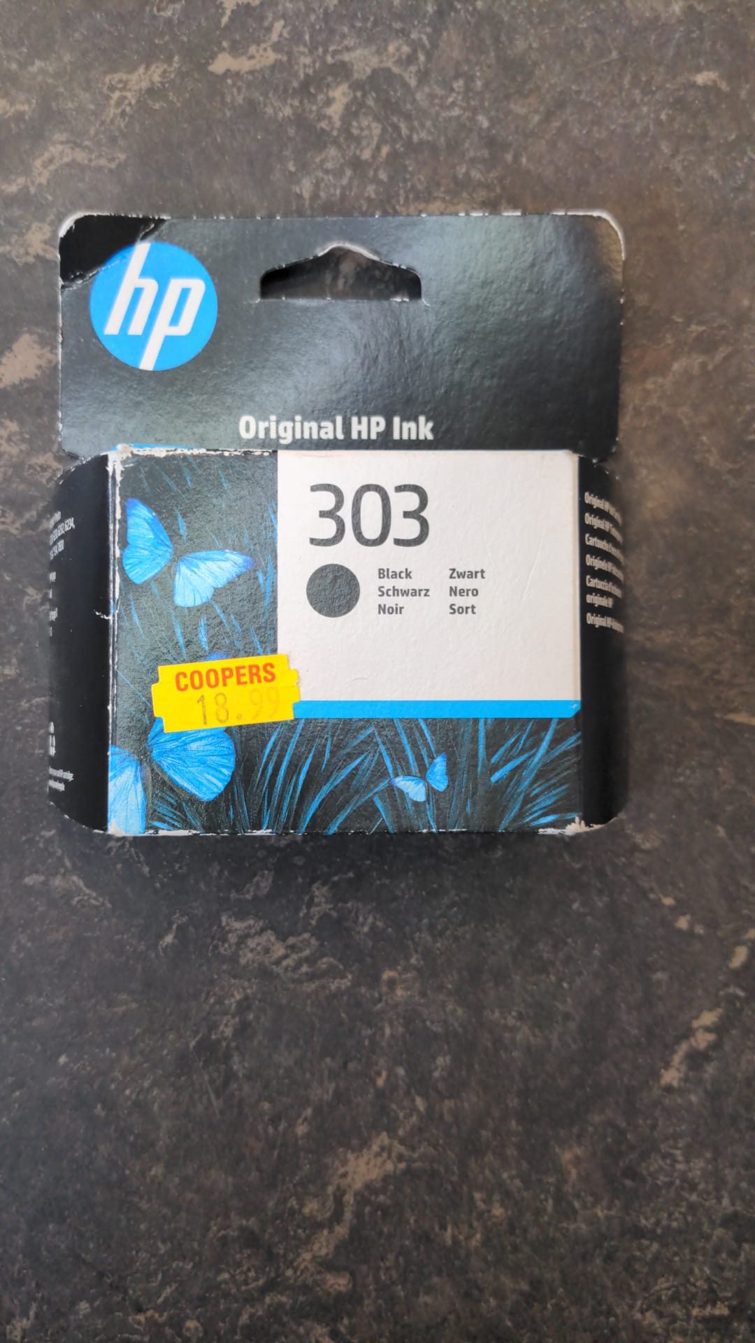 High-Quality Black Original Ink Cartridge for Sharp, Crisp Printing