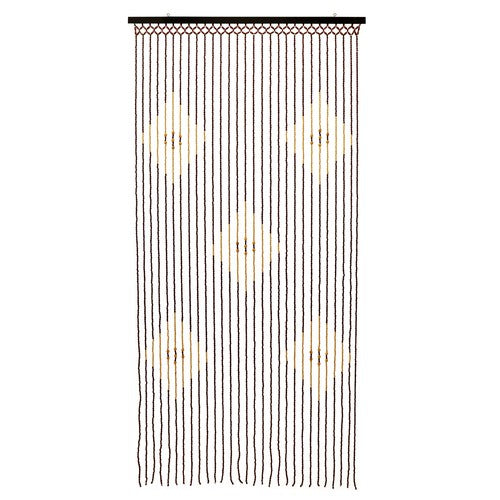Tuscany Beaded Door Curtain - Diamond Design 90x180cm | Elegant Home Decor.