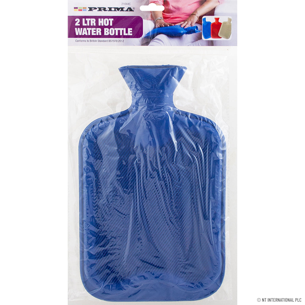 2L Hot Water Bottle in Assorted Colors