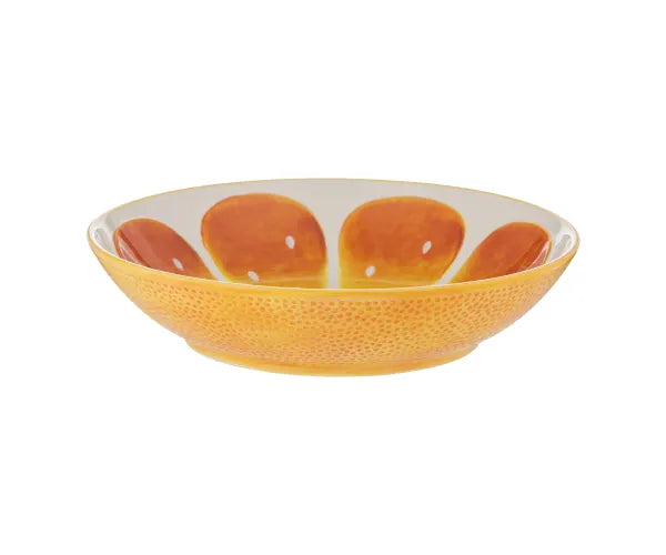 Bol orange Colorful World Foods 25 cm – Un ajout éclatant à votre cuisine.