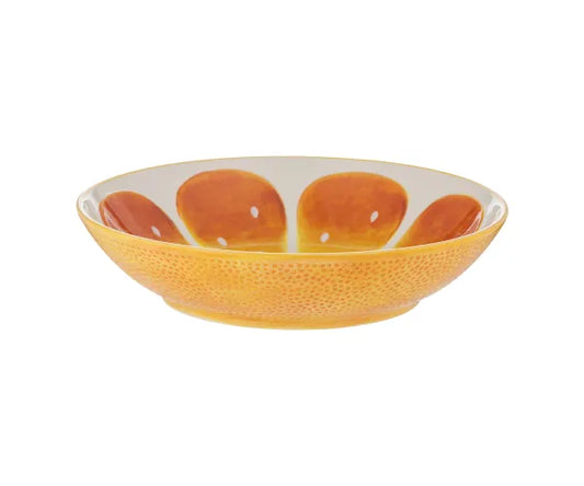 Bol orange Colorful World Foods 25 cm – Un ajout éclatant à votre cuisine.