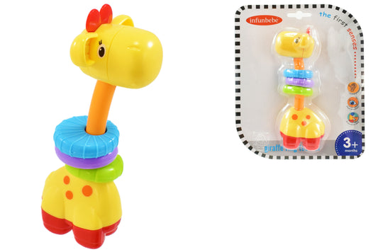 Soothe Your Baby with our Cute Giraffe Ring Teether