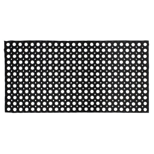 Tapis grattoir en caoutchouc Rondo de qualité supérieure - 50x100cm | Paillasson d'entrée durable.