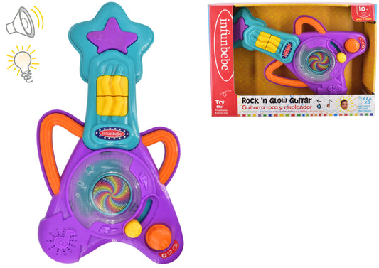 Rock 'N' Glow Guitar: Unleash Your Inner Rockstar with This Electric Toy Guitar!