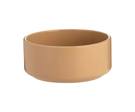 the Stylish Cane Pet Bowl 18cm - Upgrade Your Pet's Dining Experience.